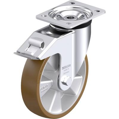 Blickle LK-ALB 200K-FI Plaatstalen zwenkwiel Wieldiameter: 200 mm Draagvermogen (max.): 600 kg 1 stuk(s)