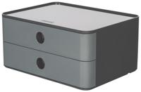 HAN HA-1120-19 Smart-box Allison Met 2 Lades Graniet Grijs, Stapelbaar