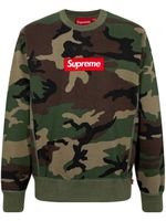 Supreme sweat camouflage à logo - Vert