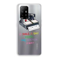 Smile: Oppo A95 5G Transparant Hoesje