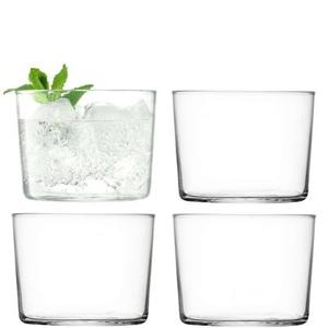 L.S.A. Gio Tumbler Glas 220 ml Set van 4 Stuks