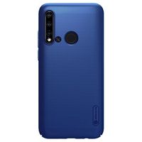 Nillkin Super Frosted Shield Huawei P20 Lite (2019) Hoesje - Blauw - thumbnail