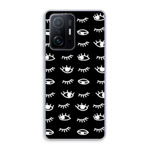 Eye pattern #3: Xiaomi 11T Transparant Hoesje
