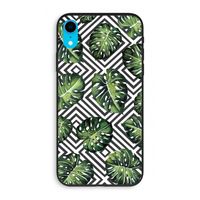 Geometrische jungle: iPhone XR Biologisch afbreekbaar hoesje