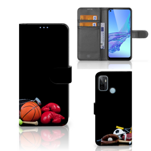 OPPO A53 | OPPO A53s Wallet Case met Pasjes Sports