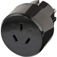 Brennenstuhl Travel Adapter Australia, China/earthed netvoeding & inverter Zwart - thumbnail