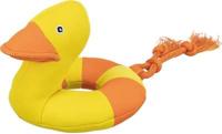 TRIXIE HONDENSPEELGOED AQUA TOY DUCK ON ROPE