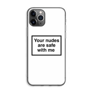 Safe with me: iPhone 11 Pro Max Transparant Hoesje