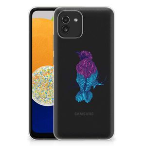 Samsung Galaxy A03 Telefoonhoesje met Naam Merel