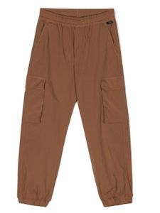 Aspesi Kids pantalon fuselé à poches cargo - Marron