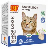 BF Petfood Tabletten Knoflook Naturel voor de kat 2 verpakkingen BF Petfood Tabletten Knoflook Naturel voor de kat 2 verpakkingen