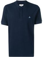 Vivienne Westwood polo à logo brodé - Bleu