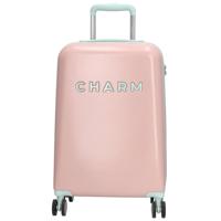 Charm London Travel Trolley S Soft Pink