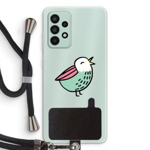 Birdy: Samsung Galaxy A52s 5G Transparant Hoesje met koord