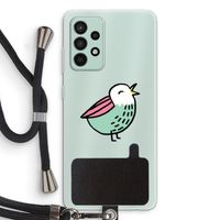 Birdy: Samsung Galaxy A52s 5G Transparant Hoesje met koord