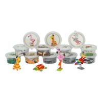 Jono Toys Bouwstenen mini dier in potje Jono Toys Bouwstenen mini dier in potje