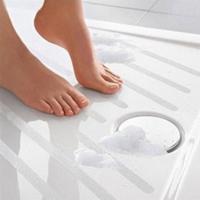 Dutch House anti slip douche stickers 6 stuks wit
