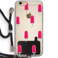 Waterijsje: iPhone 6 PLUS / 6S PLUS Transparant Hoesje met koord