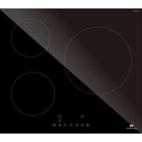 CONTINENTAL EDISON CETI3B28 inductiekookplaat 3 zones, 6600W - 3 boosters - 3 timers - zwart CONTINENTAL EDISON CETI3B28 inductiekookplaat 3 zones, 6600W - 3 boosters - 3 timers - zwart
