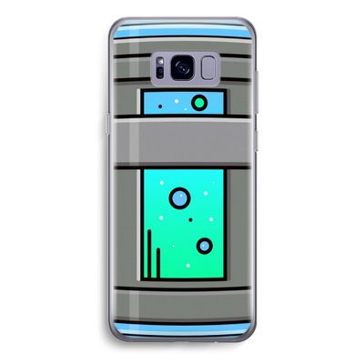 Chug Bottle: Samsung Galaxy S8 Transparant Hoesje
