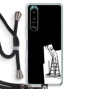 Musketon Painter: Sony Xperia 5 III Transparant Hoesje met koord