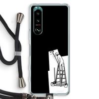 Musketon Painter: Sony Xperia 5 III Transparant Hoesje met koord