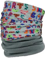 Barts Multi Col Polar Bandana Met Fleece Snow (heather Grey) Heather Grey