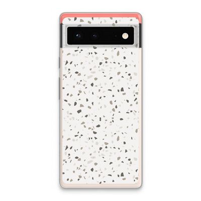 Terrazzo N°14: Google Pixel 6 Transparant Hoesje