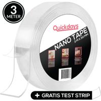 Dubbelzijdige Nano Tape – Herbruikbaar en Waterproof – 3 Meter – Montagetape - Plakband - Griptape – Gekko tape - Magic - thumbnail