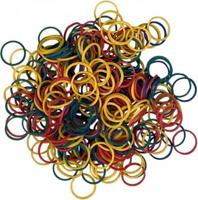 Elastiekjes 250 stuks, diverse kleuren