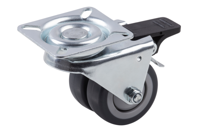 Metafranc Zwenkwiel Rem 50Mm Zacht 4St Dub. W - WU0804660