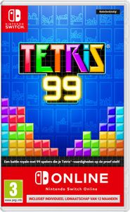 Nintendo Tetris 99 - 12 mois Switch Online Standaard Nintendo Switch