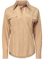 Equipment Jamie popeline blouse - Beige - thumbnail