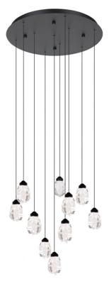 Stars of Light 10-lichts hanglampSindicat zwart - 390412