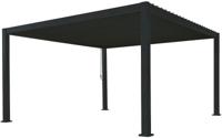 Overkapping vierkant L Rota 300 x 400 cm Matt royal grey - Suns