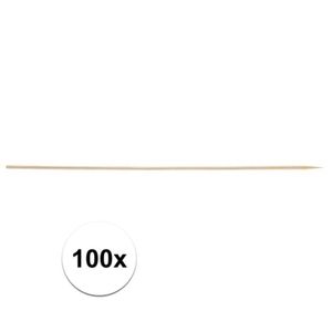 100x Sate prikkers 20 cm