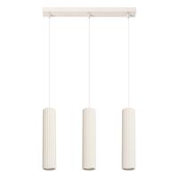 Hanglamp KARBON 3L beige