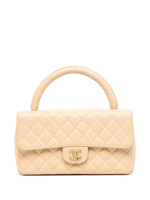 CHANEL Pre-Owned sac à main Classic Flap medium à rabat (1997) - Marron