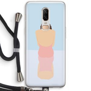 Mirror: OnePlus 6 Transparant Hoesje met koord
