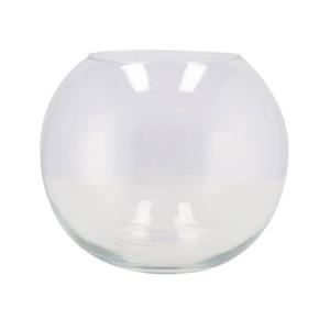 DK Design Bloemenvaas bol|rond model - transparant glas - D25 x H20 cm