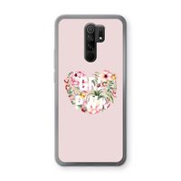 GRL PWR Flower: Xiaomi Redmi 9 Transparant Hoesje