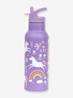 Roestvrijstalen fles voor meisjes EEN LITTLE LOVELY COMPANY UNICORN 500 ml lavendel