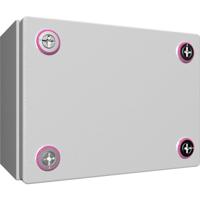 Rittal KX 1529.000 Installatiebehuizing, Wandbehuizing 200 x 150 x 120 Plaatstaal Lichtgrijs 1 stuk(s)
