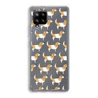 Doggy: Samsung Galaxy A42 5G Transparant Hoesje