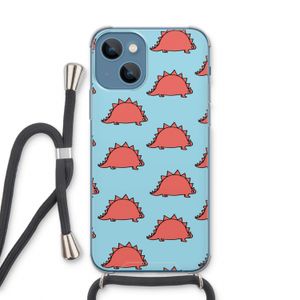Dinosawrr: iPhone 13 Transparant Hoesje met koord