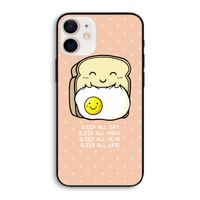 Sleep All Day: iPhone 12 Biologisch afbreekbaar hoesje