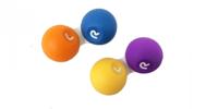 HIP Lenshouder Softgrip 4 kleuren - oranje/blauw geel/paars