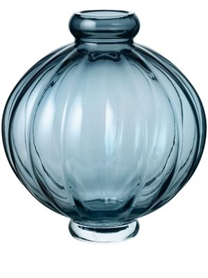 Louise Roe vase Balloon 01 en verre (25 cm) - Bleu