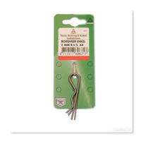 Borgveer 2mm rvs 2st - Deltafix
