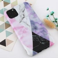 Voor iPhone 11 Pro Max marmer patroon TPU Protecitve geval (zwarte textuur) Voor iPhone 11 Pro Max marmer patroon TPU Protecitve geval (zwarte textuur)